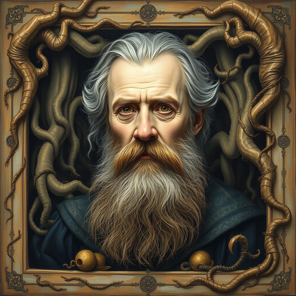 A Stoic Visionary in Bosch's Whimsical Realm