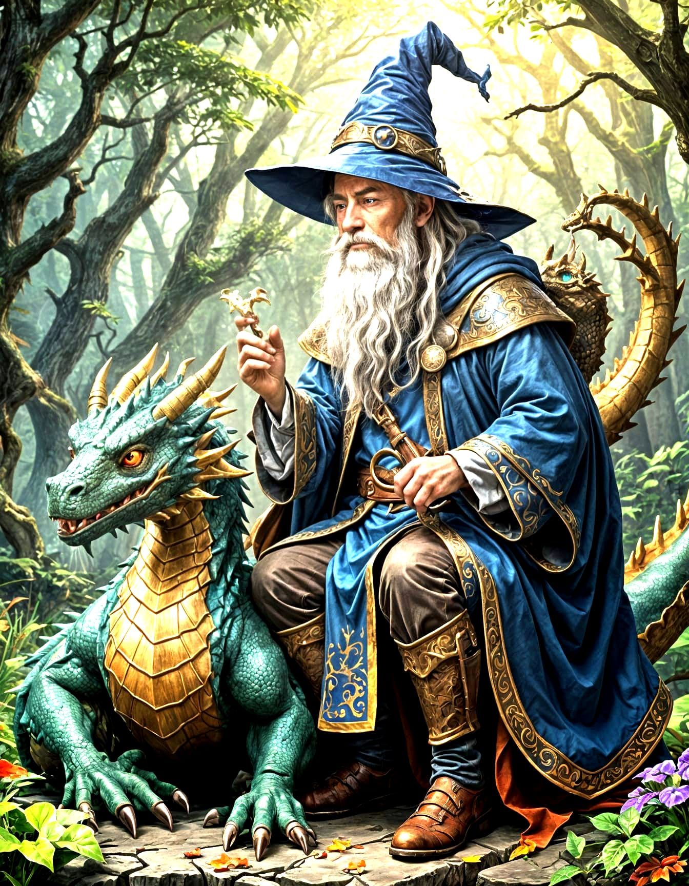 Wizard and Dragon Companion