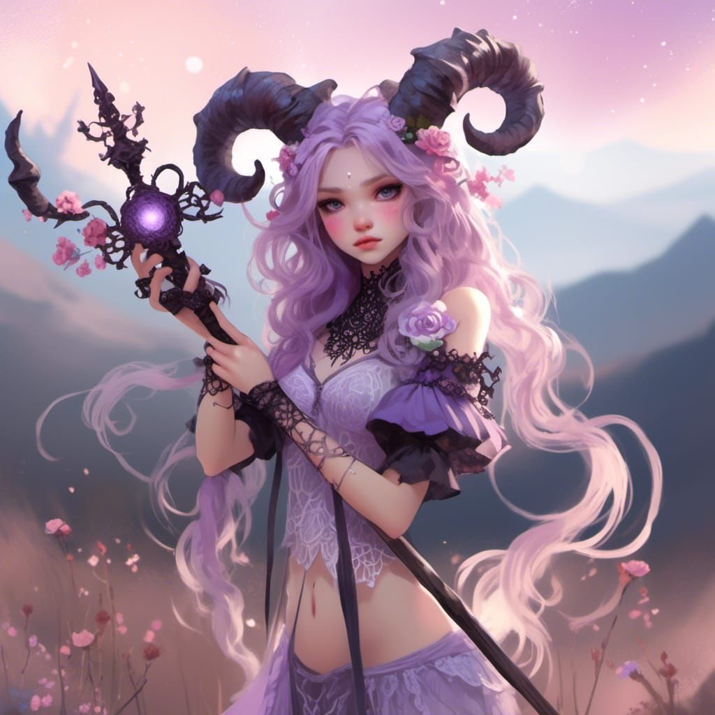 <lora:Wild Child:1.0> A fantasy-themed character