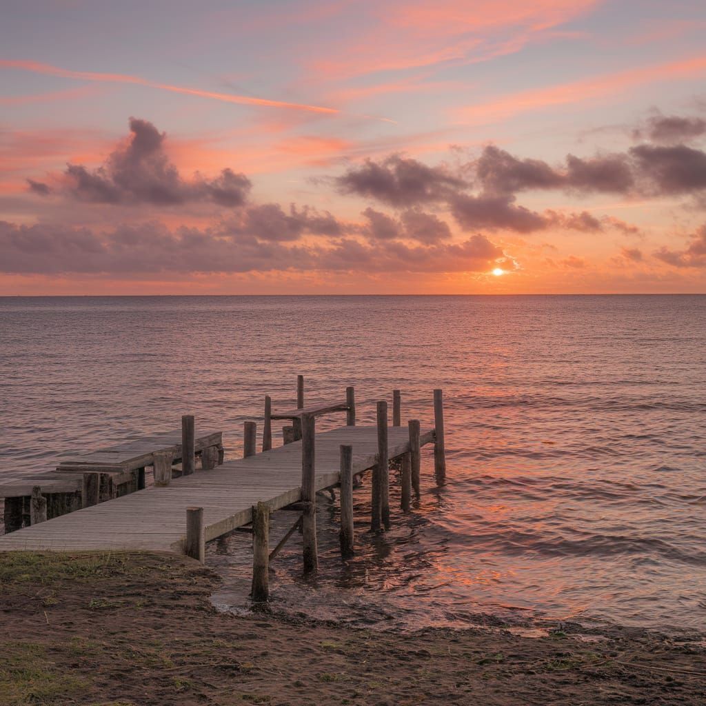 Timeless Ephemeral Moment Captured in Artistic Abstraction