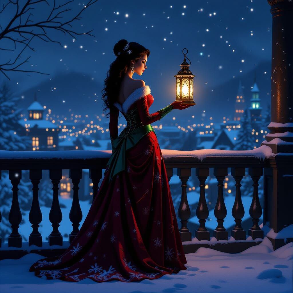 Nyssa Al Ghul in Winter Wonderland