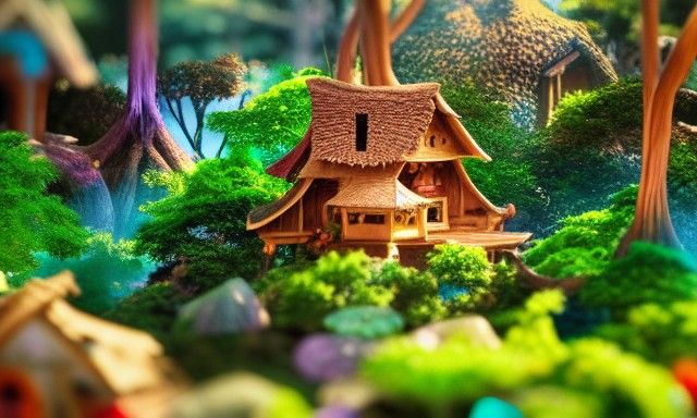 Elven Treehouse-Village 01