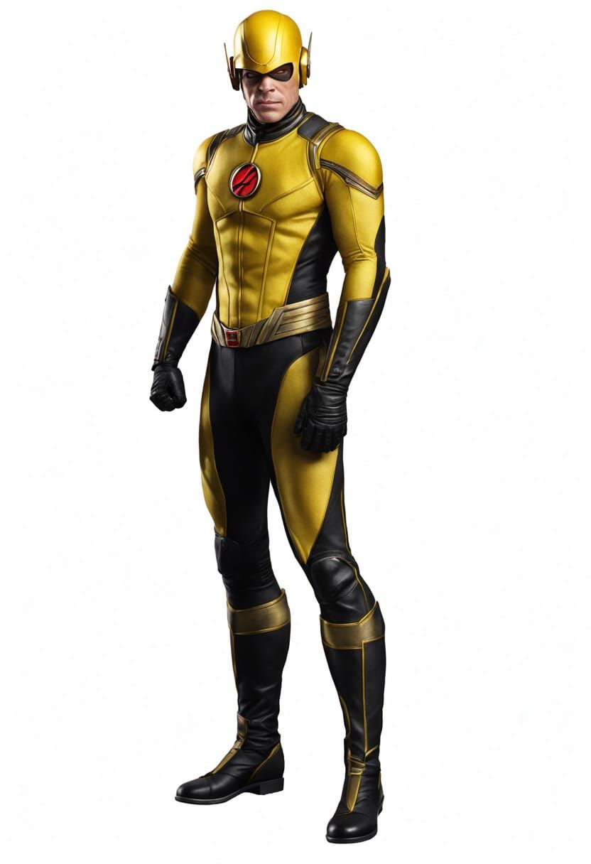Reverse Flash Ultrarealistic Rendering: Eobard Thawne