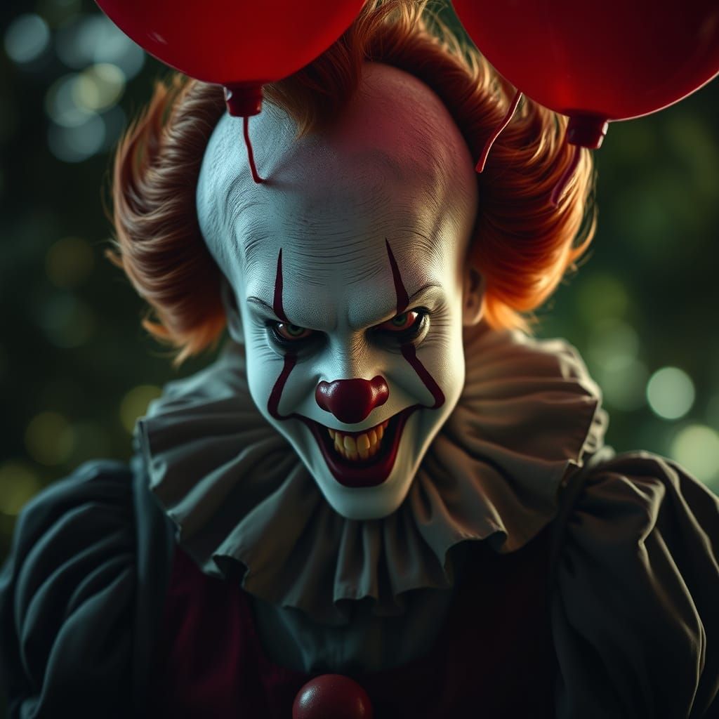 Shapeshifting Terror in a Clown's Form