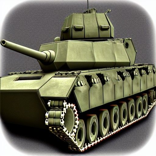Tank with 100 Guns: AI Interpretation