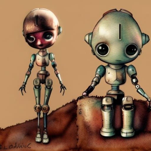 Couple of robots...