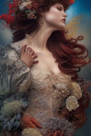 Rococo Image: The Cost of Love in Deep Colors