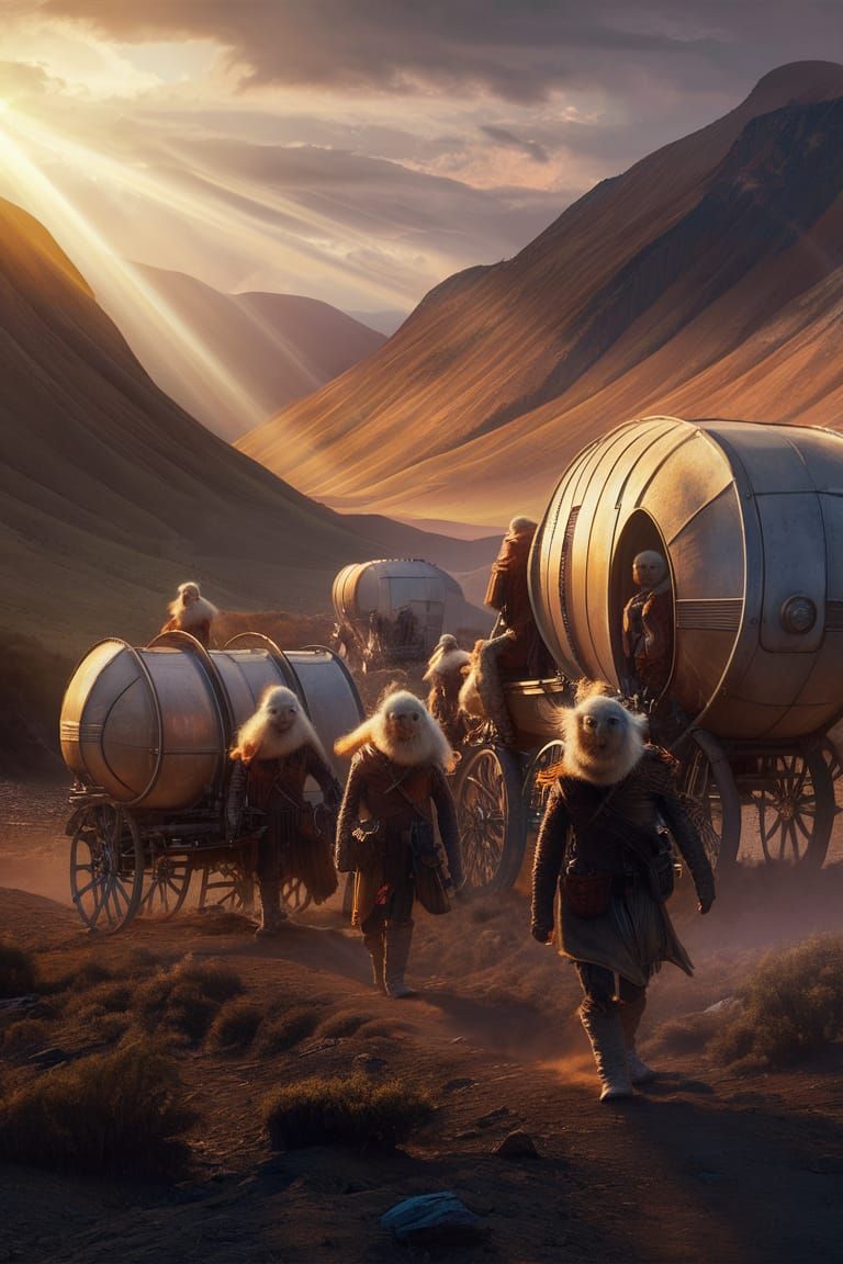 Squiffles Nomads Journey Through Space-fipunk Valley