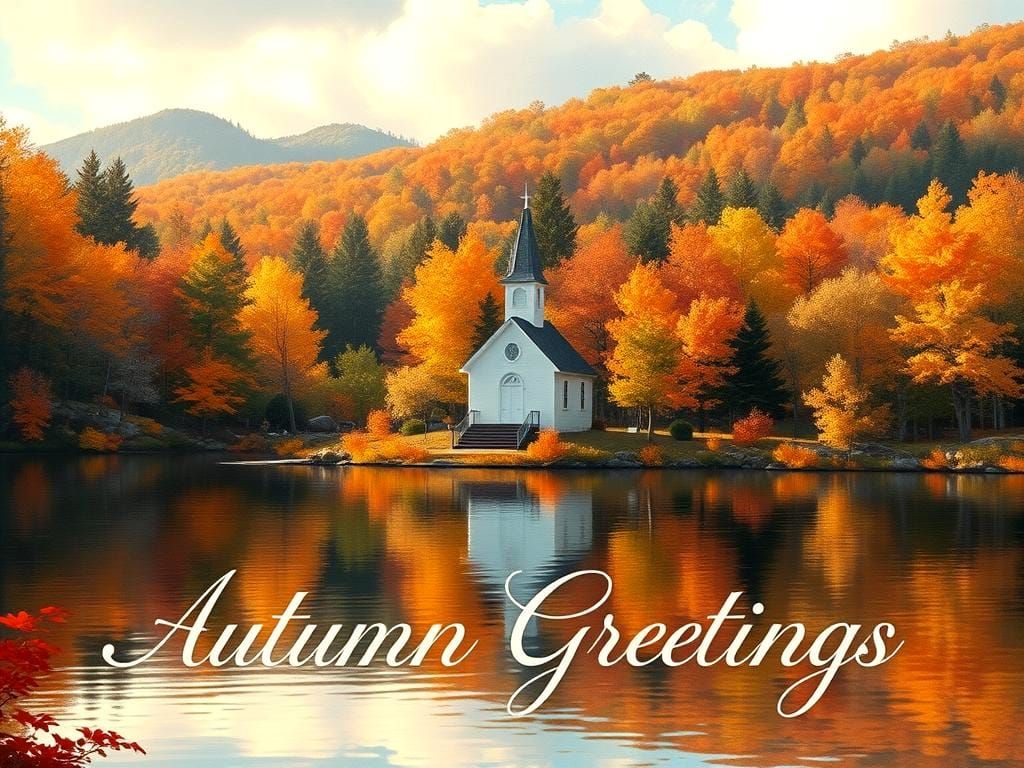 Eaton Chapel: Autumn in New Hampshire