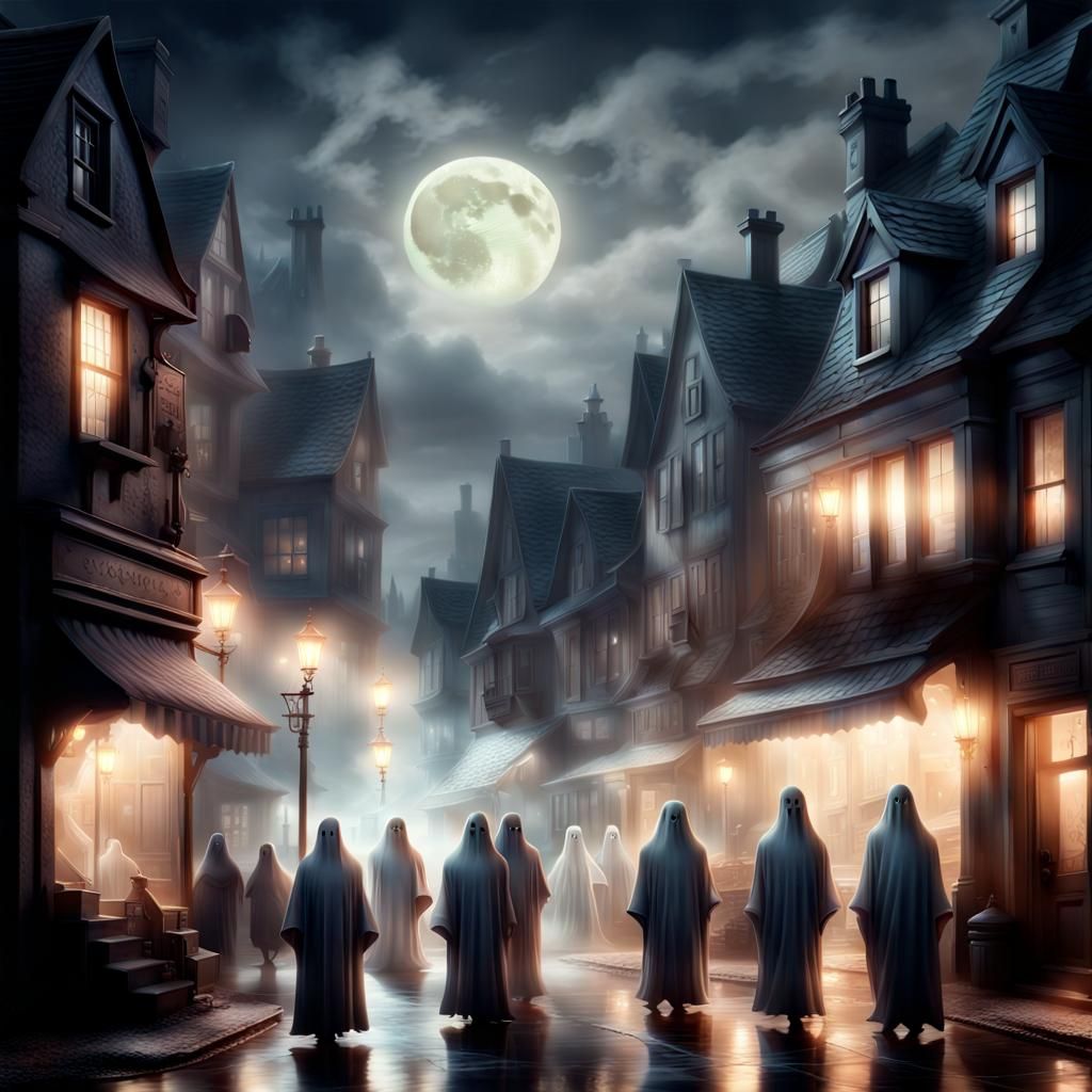 They prowl the empty streets at night