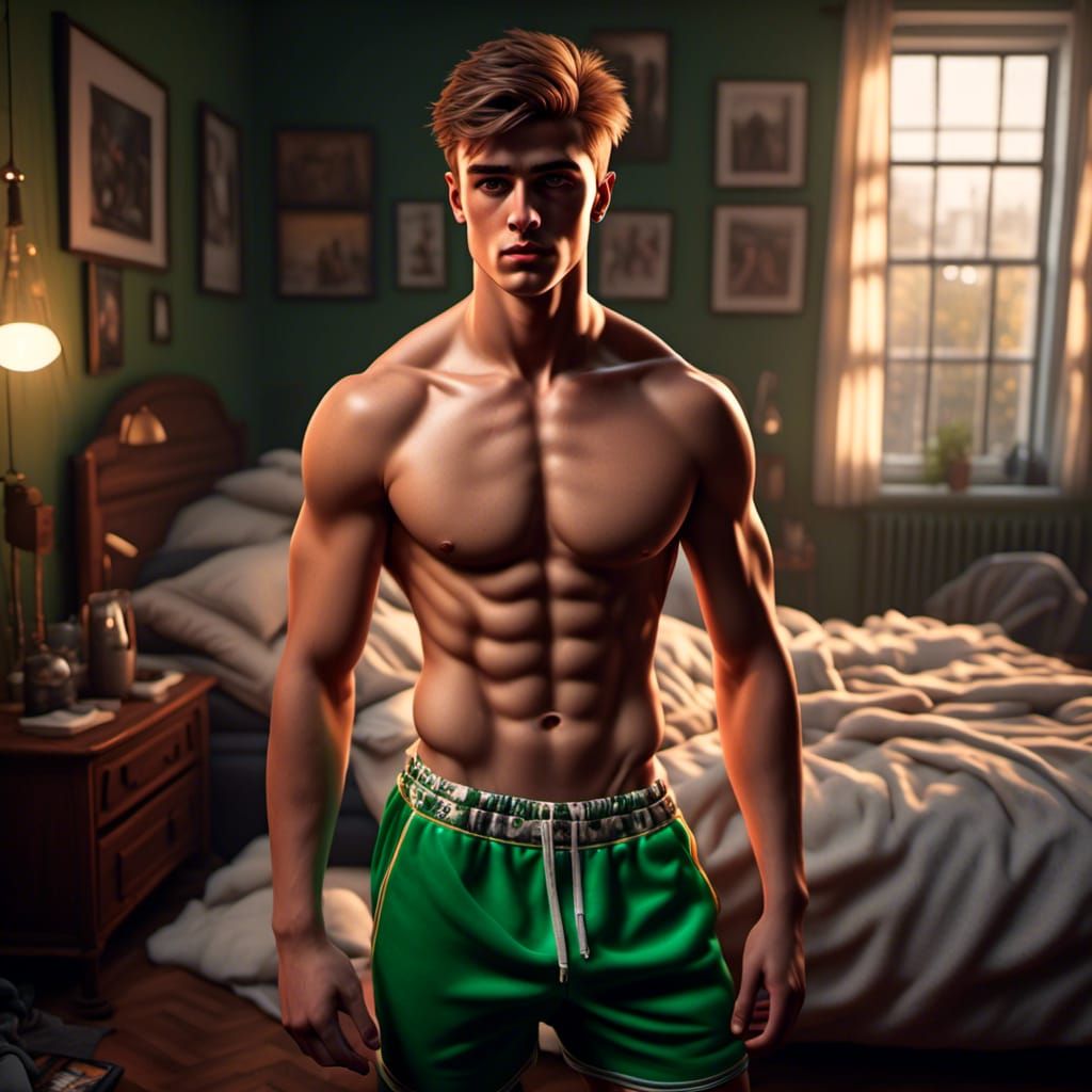 Hyperrealistic Portrait of an Irish Lad