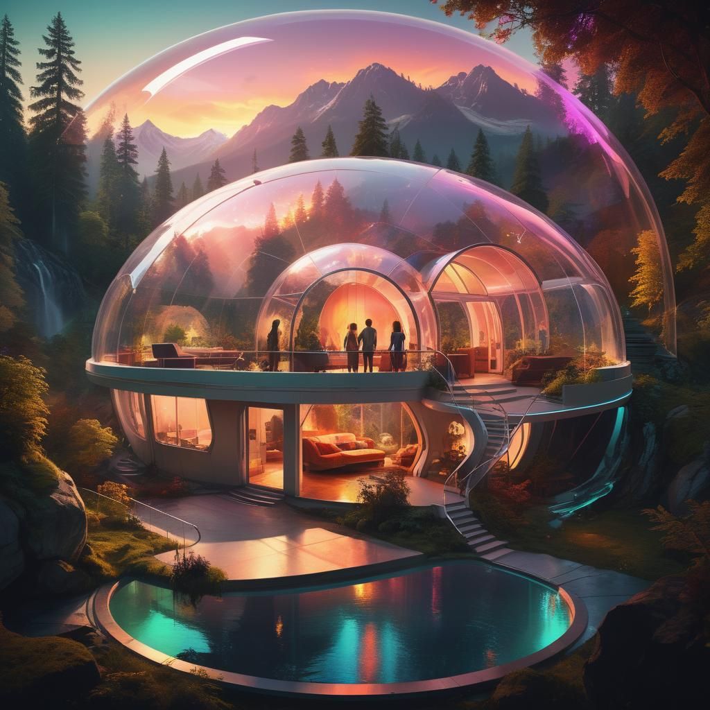 A sci-fi home built for entertaining