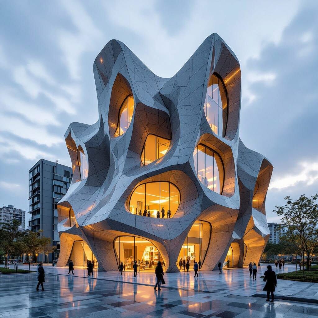 Stone City: Hyperrealistic Urban Statuescape