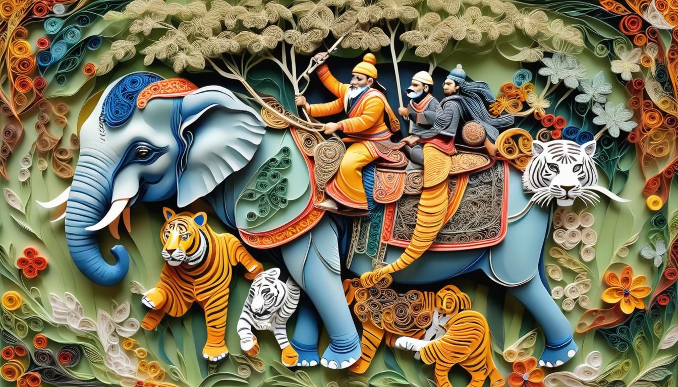 Elephant  Da Tiger Hunt