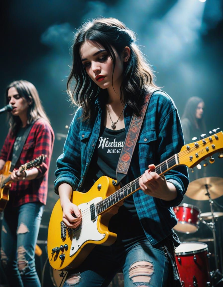 Grunge Princess: Snow White Shreds on Stage