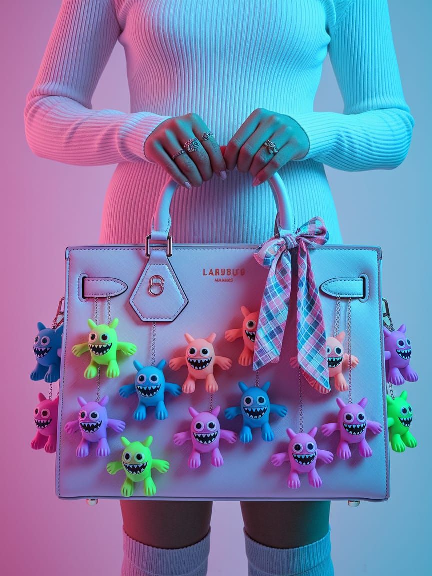 Pastel Monster Purse: A Zoomer Consumerism Masterpiece