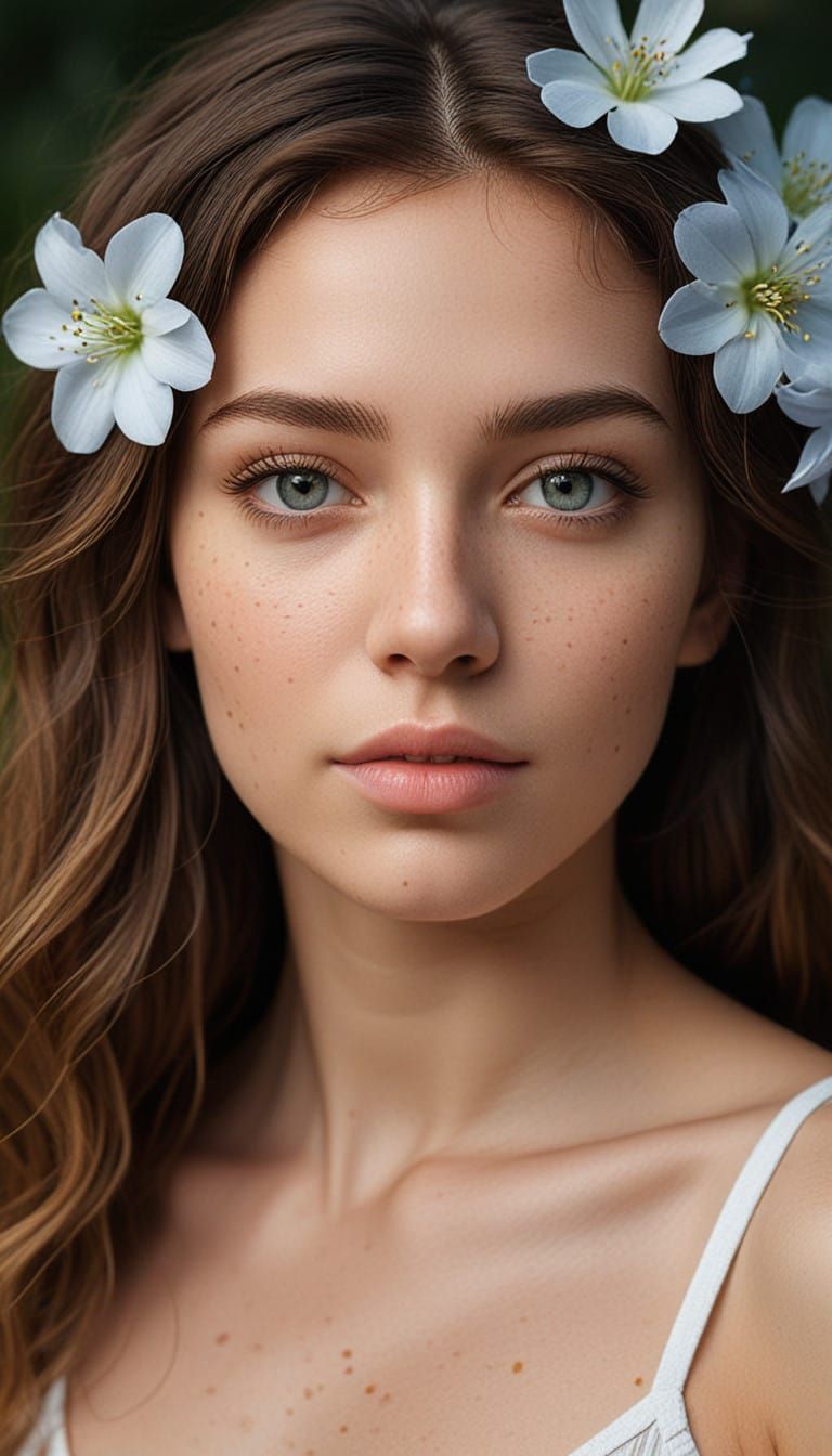 A Breathtaking Hyper-Realistic Portrait of Day and Night