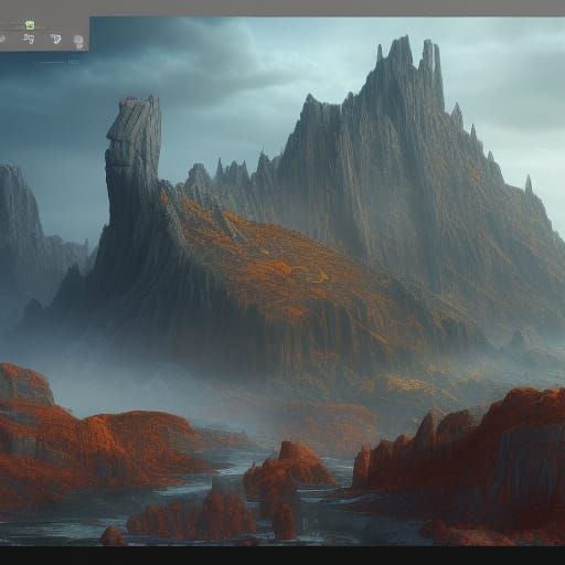 WCW Sting: Detailed Matte Painting in Unreal Engine