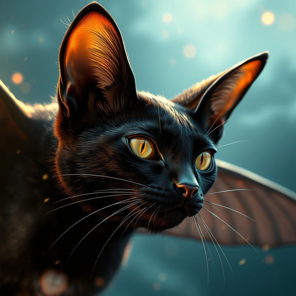 Mothcat Soars Through Triadic Skies