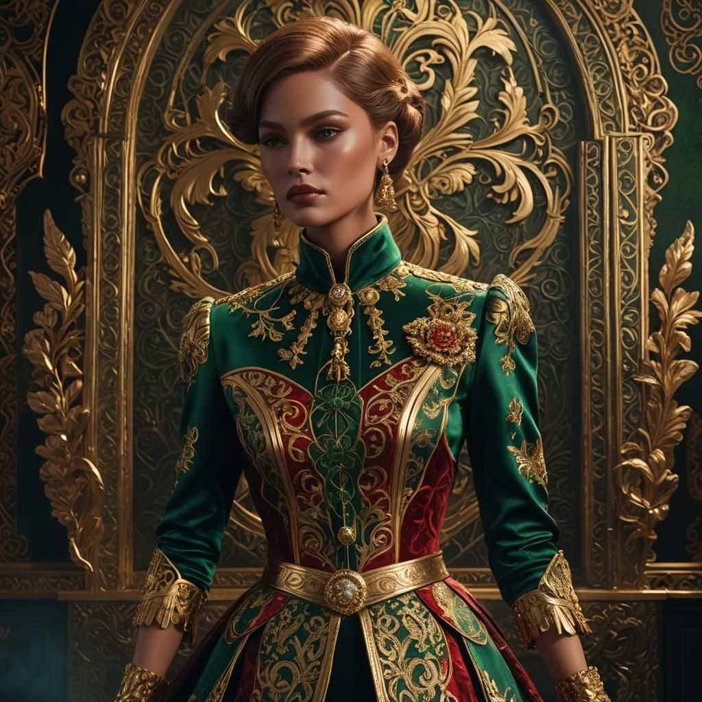 Luxurious Old Money Fashion on Mannequin