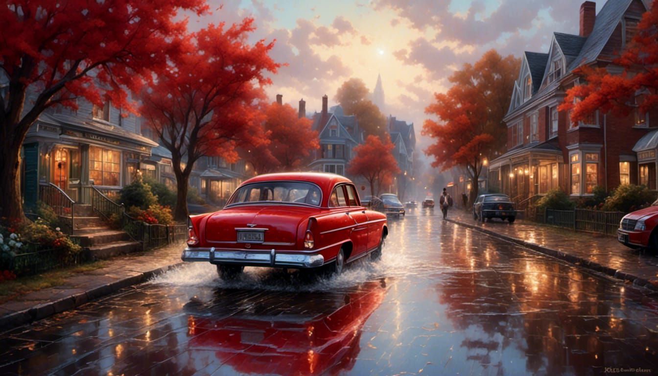 Dreamscape: A Walk Through Town