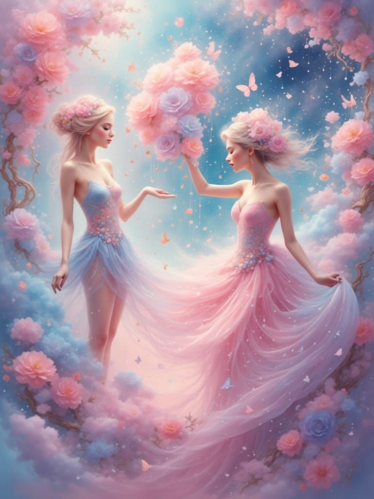 Magical Dressmaking in a Pastel Dreamworld