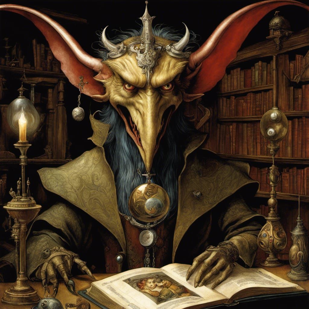 Maxwell's Demon: Mechanical Physics in Surreal Digital Art