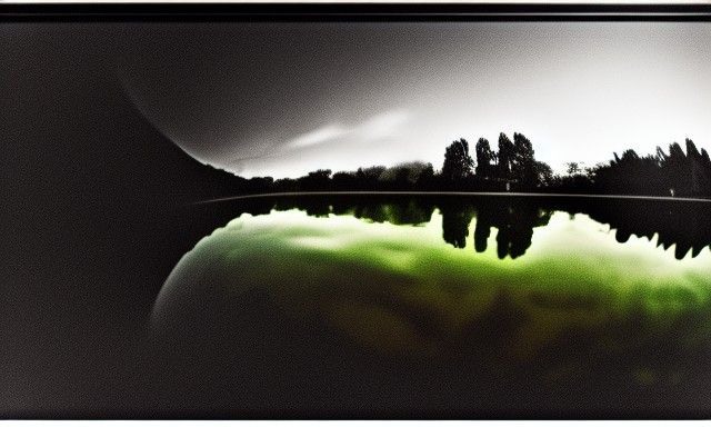 Ethereal Drowning: A Dye-Transfer Photograph