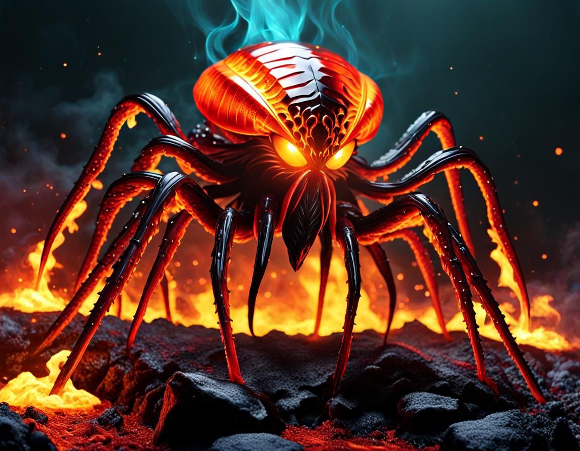 Lava Spider