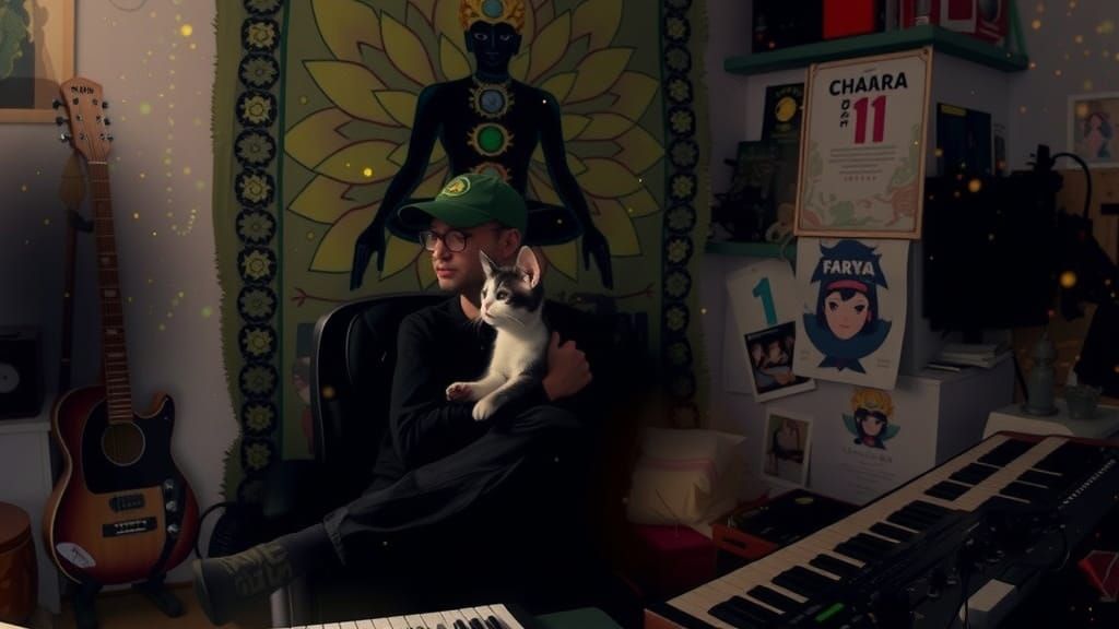 Enchanted Studio Sanctuary in Whimsical Style