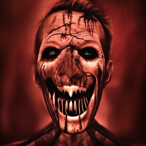 Dark and Scary Nightmare Creature