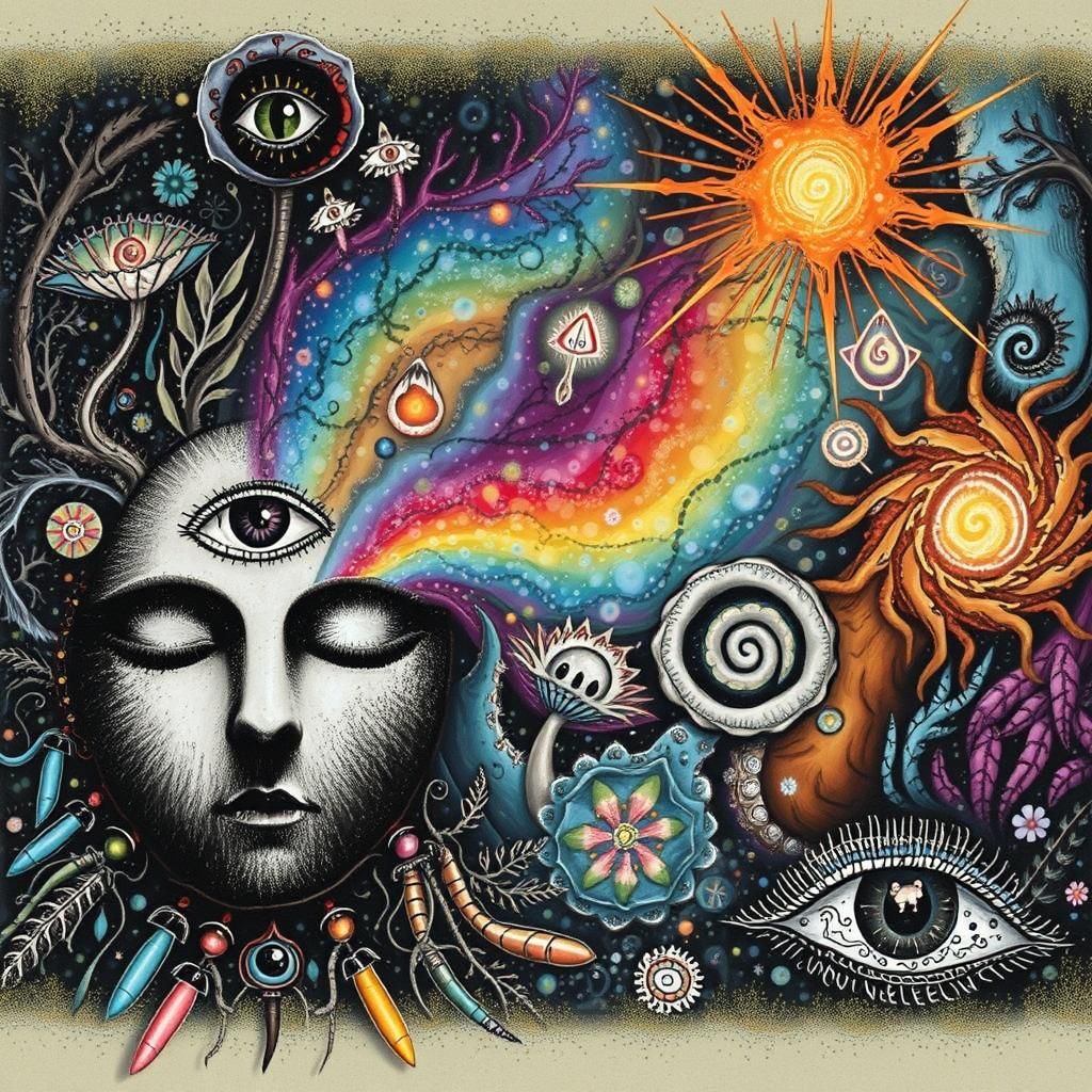 Enchanted Bioluminescent Fairy Forest in a Mystical Realm