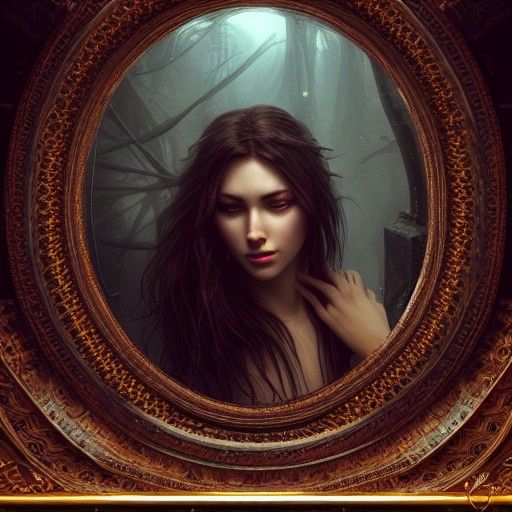 Epic Cinematic Portrait of Woman in Digital Art Style