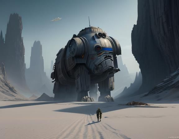 Star Wars Inspired Fantasy Concept Art