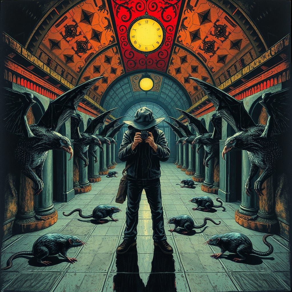 Demonic Lockdown: Photographer Captures Surreal Horror