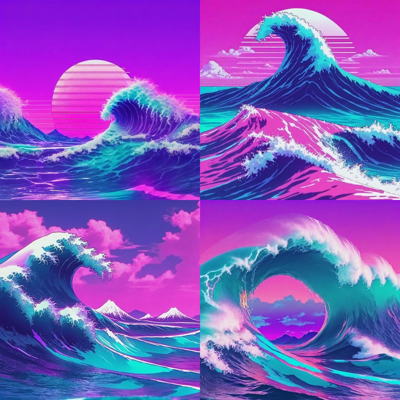 Vaporwave Aesthetic in Digital Art