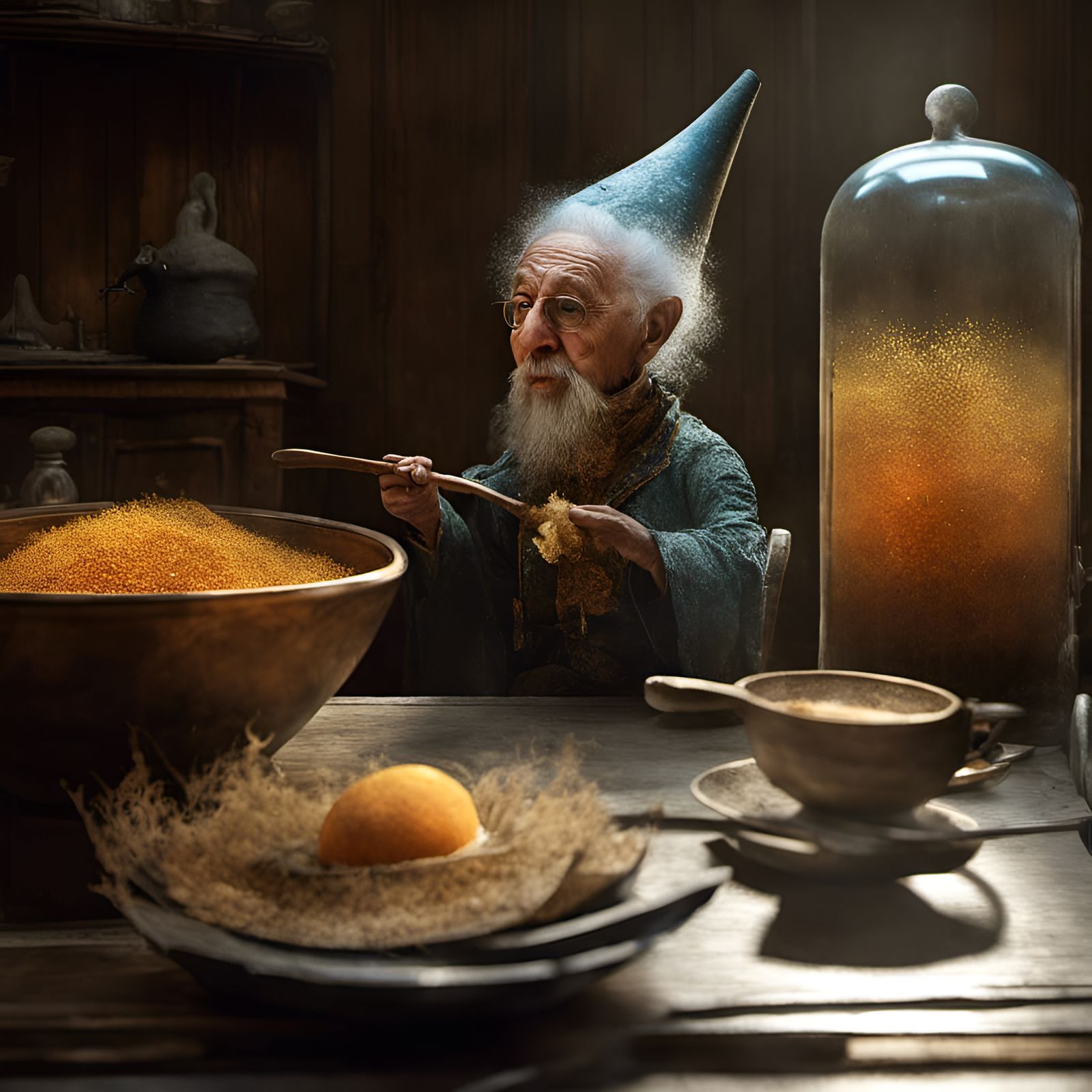 Magical Biological Forms in Surreal Photorealistic Style