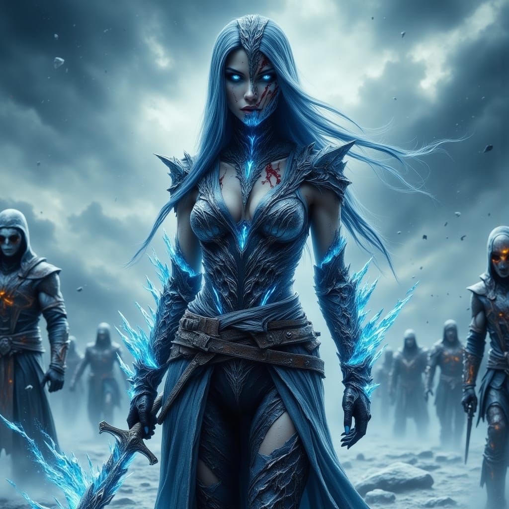 Kitana Leads Undead Army in Epic 3D Style