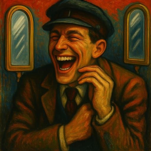 Man Seeking Answers in Empty Mirrors, Otto Dix & Andrei Rubl...