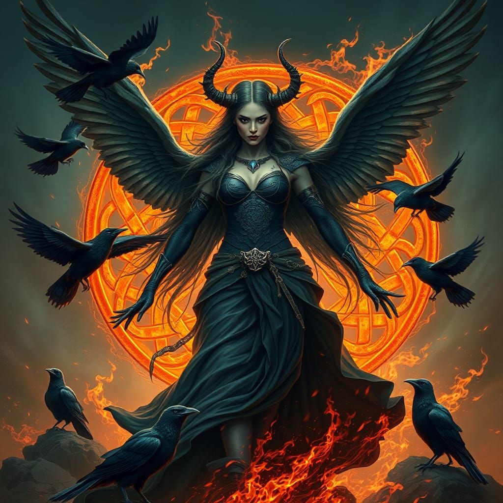 The Morrigan: Goddess of War and Death