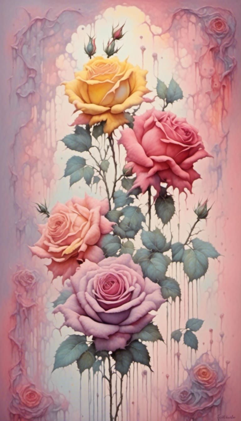 Pastel Roses