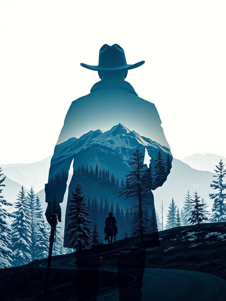 Double Exposure: Arthur Morgan's Winter Solitude
