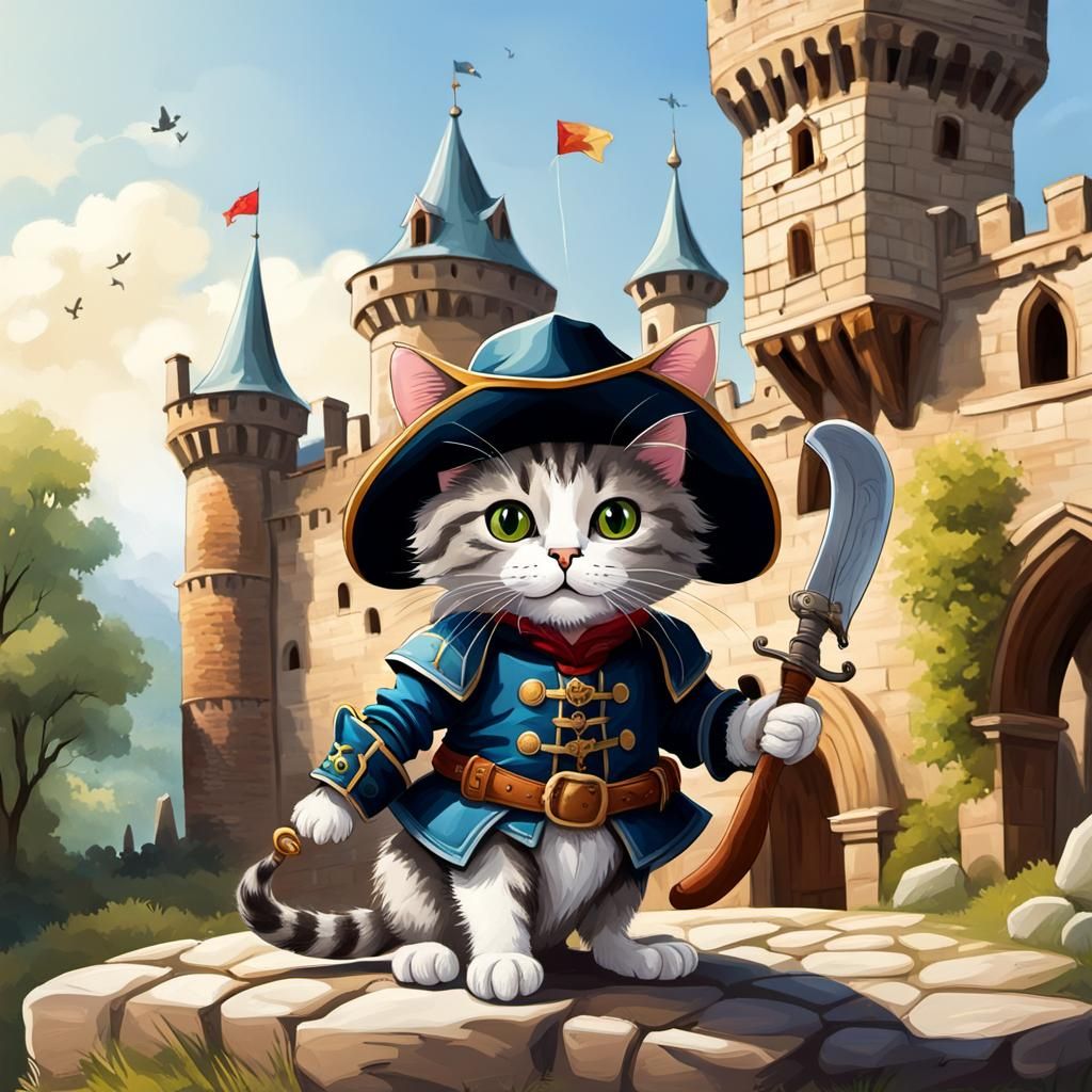 Chat mousquetaire