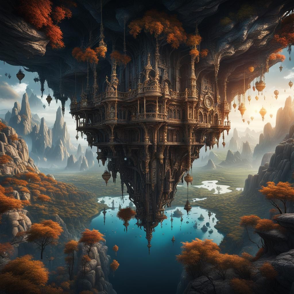 Upside-Down Matte Painting in Unreal Engine 5