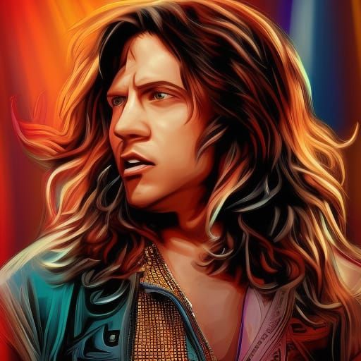 Iconic Rock Star Image