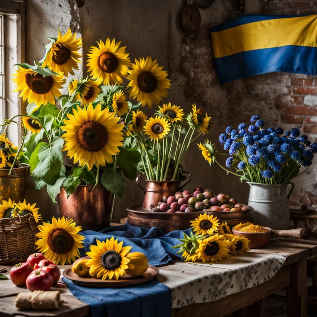 Bouquet for Ukraine: 12/02/2024 🇺🇦 'Slava Ukraini!'' 'Геро...