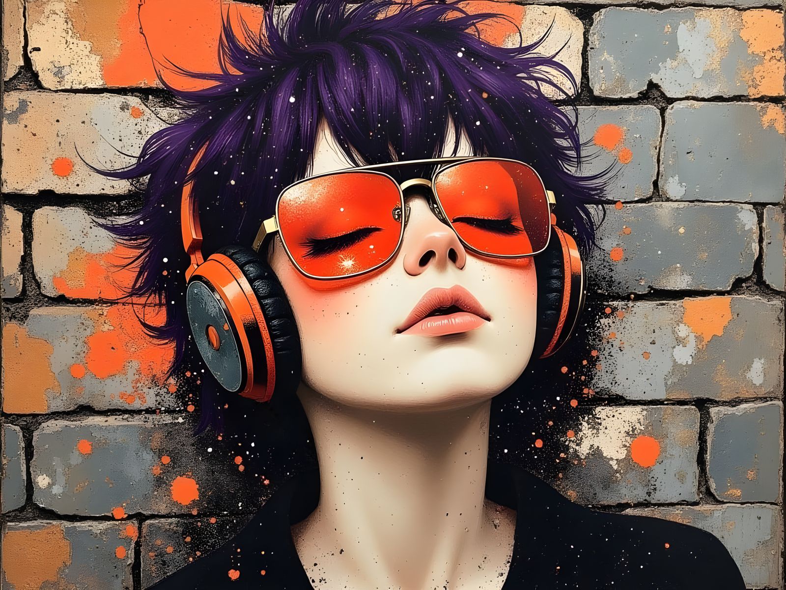 Cool Young Man Lost in Music