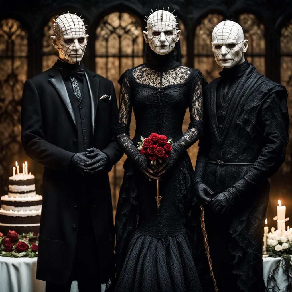 Pinhead's Wedding: A Hellraiser Cinematic Scene