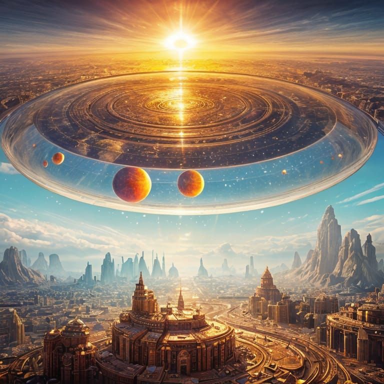 Infinite Realities: Bubbles within Bubbles in Digital Art