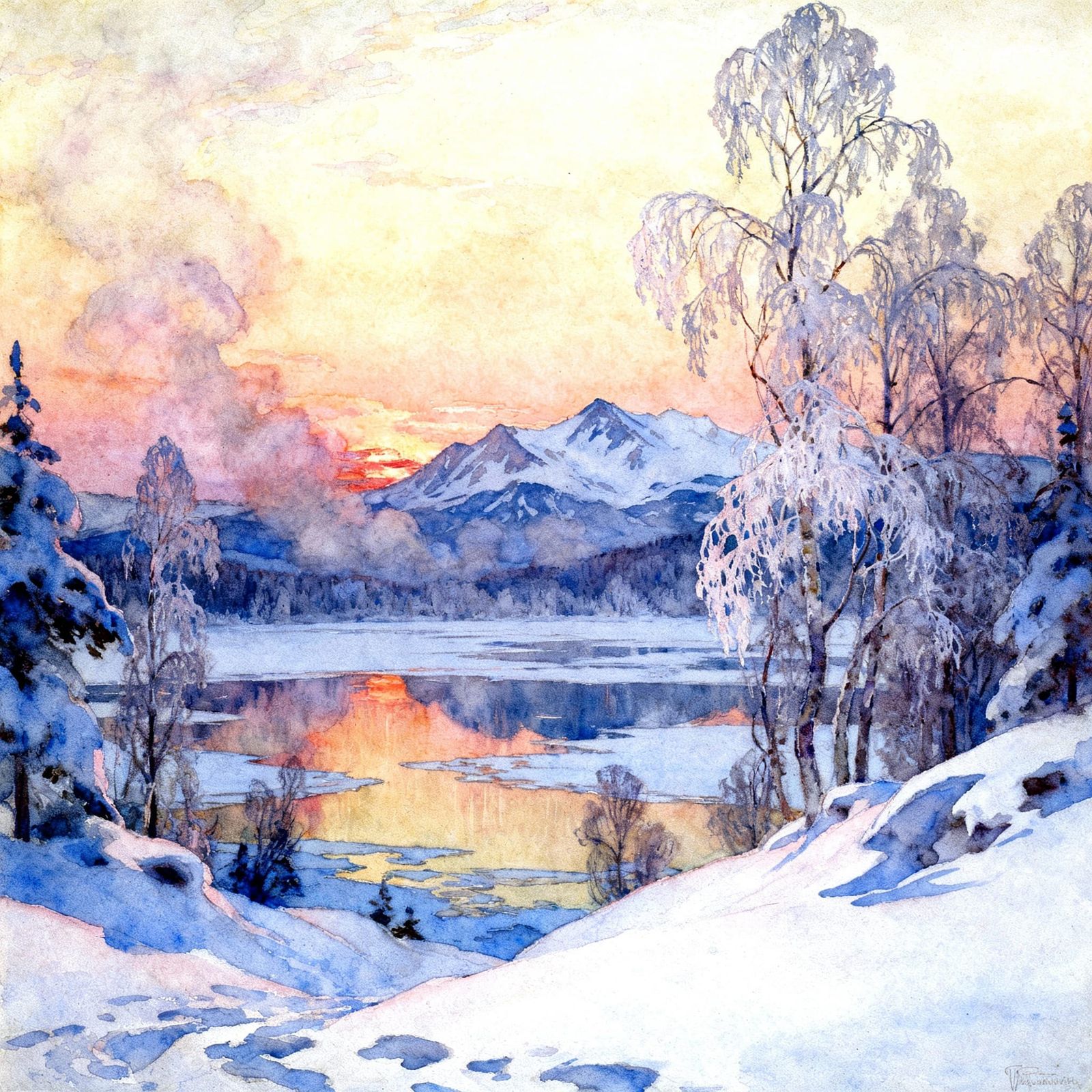 Winter landscape